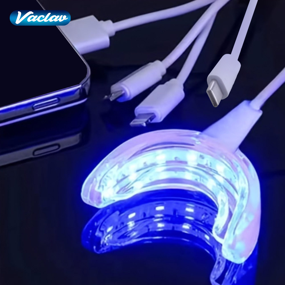 Teeth Whitening Laser - Vaclav kit de luz para clareamento