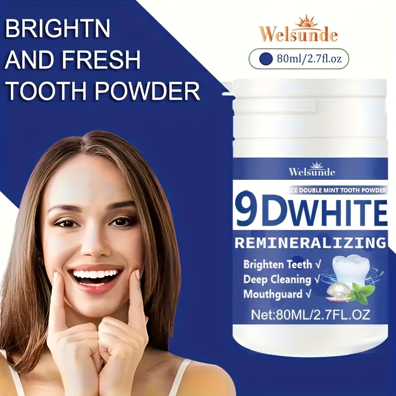 Pó de dente hidroxapatite remo - Teeth Whitening Q&M avaliação e preço