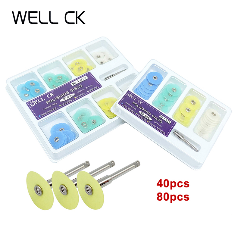 Well ck 40/80 pçs discos de po - Whitening Teeth Dentist avaliação e preço
