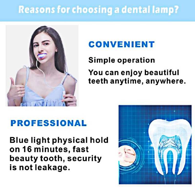 Dentes luz azul instrumento de - Teeth Whitening Laser avaliação e preço