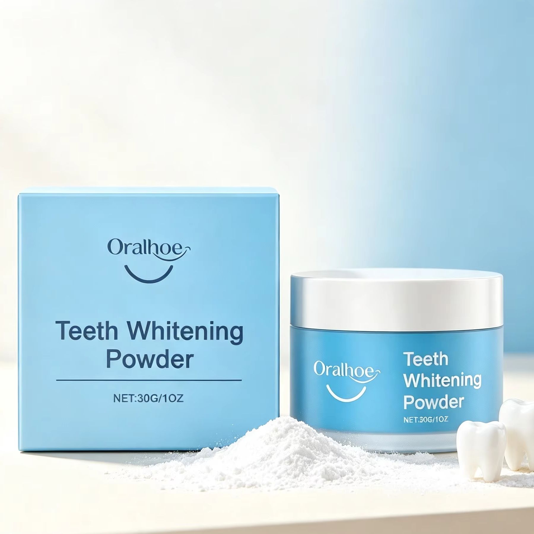 Pó Dental Oralhoe para Escovaç - Teeth Whitening Q&M avaliação e preço