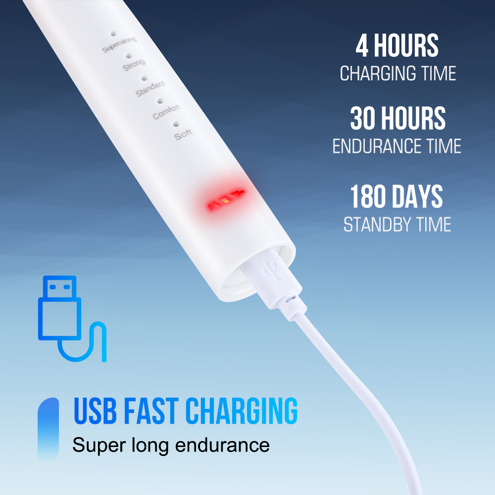 Escovas de dentes recarregávei - Teeth Whitening Fast avaliação e preço